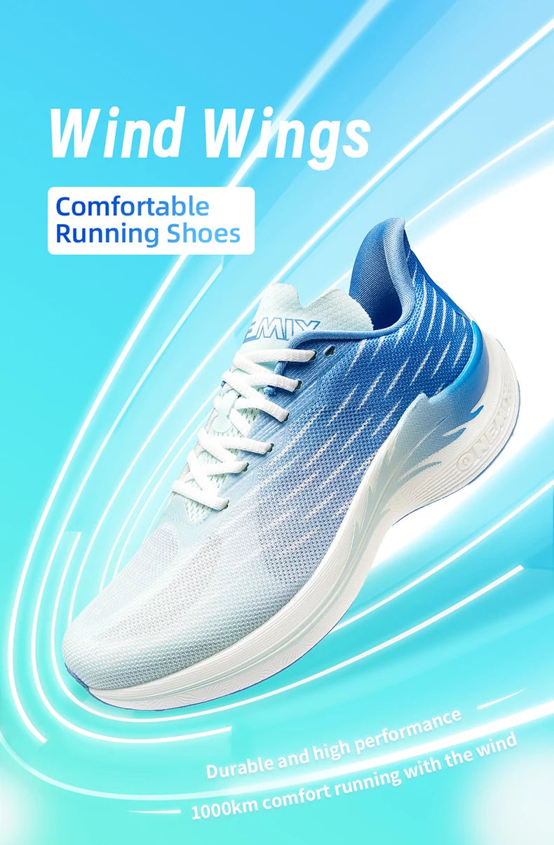 ONEMIX 2025 New Light Weight Men Running Shoes for Men Cushioning Jogging Sport Shoes Casual Soft Outdoor Male Walking Sneakers