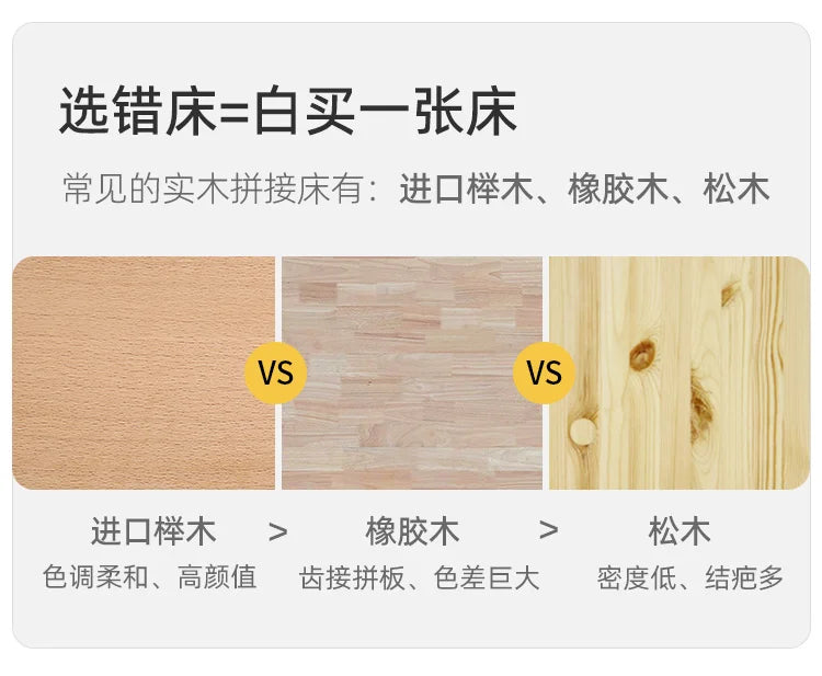 ZZ Stitching Widened Bed Newborn Children's Bed Large Bed for Adults Sleep Warmer Crib