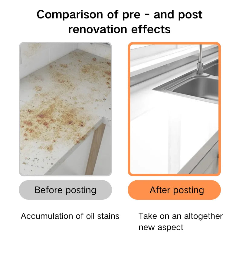 Self-adhesive Wall Wallpaper Self Adhesive Waterproof and Oil Resistant High Temperature Resistance Wallpaper for Furniture Home