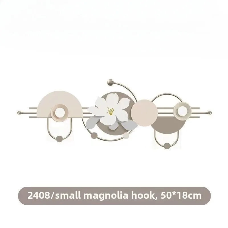 Iron Wall Hanging Grind Smooth Coat Hanger Hooks Hat Organization Creative Door Hanger Storage Rust-proof Home Storage