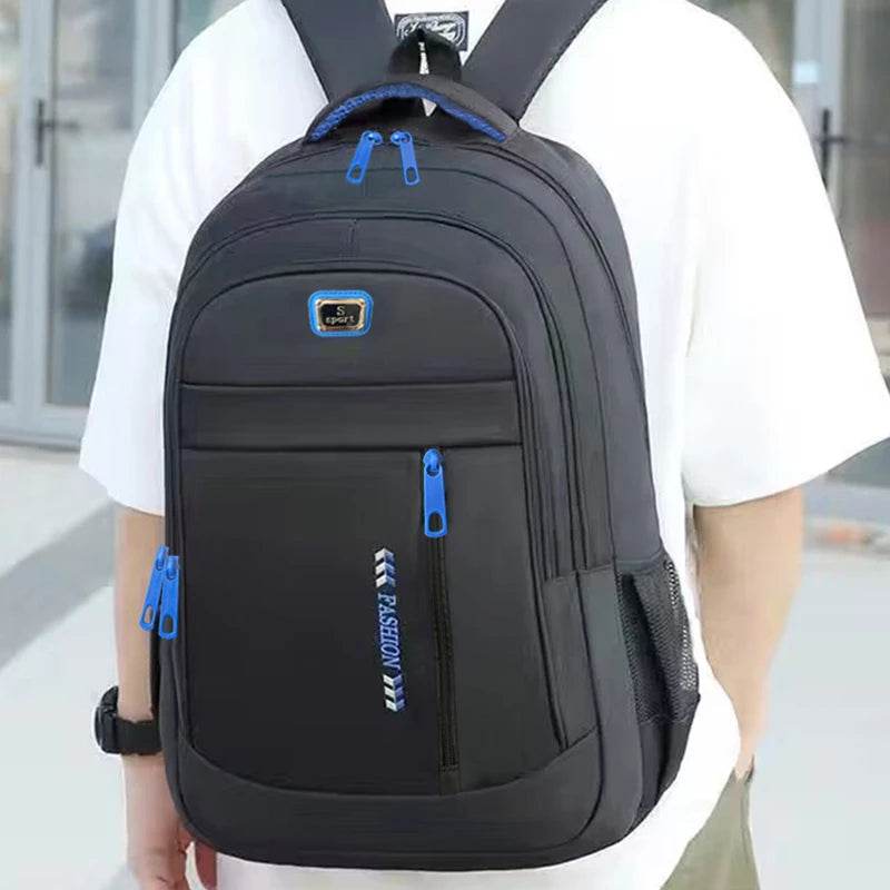 Men's and Women's Dual-Shoulder Backpacks, School Bags, School Bags for High School Students, Travel Dual-Shoulder Backpacks - AIAZ