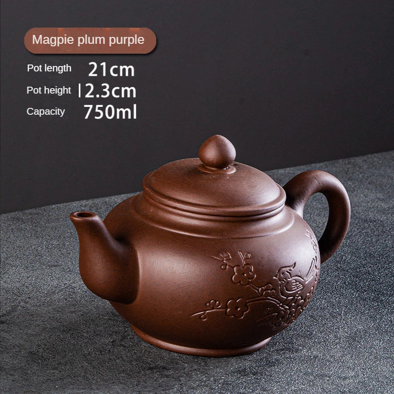 Pot for Tea Sets Hot Selling Purple Clay Pots Yixing Clay Kettle Teapot Set Samovar Oriental Moroccan Teapot and Cup Set Gaiwan