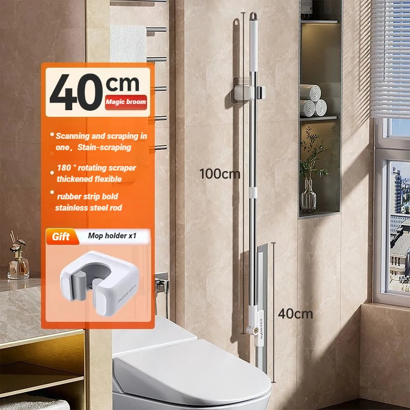 Silicone Scraper Mop Wiper 50cm Joybos Multi-Surface Floor Scrubber Broom Magic Wipers For Kitchen Bathroom Home Cleaning Tool