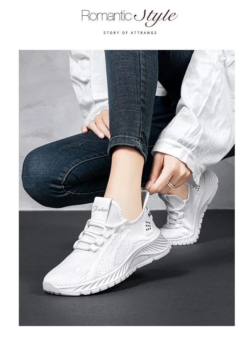 Women Lace Up Running Shoes Sporty Outdoor Beige Fabric Sneakers Comfort Lightweight Non Slip Athletic Shoes for Gym Work Casual