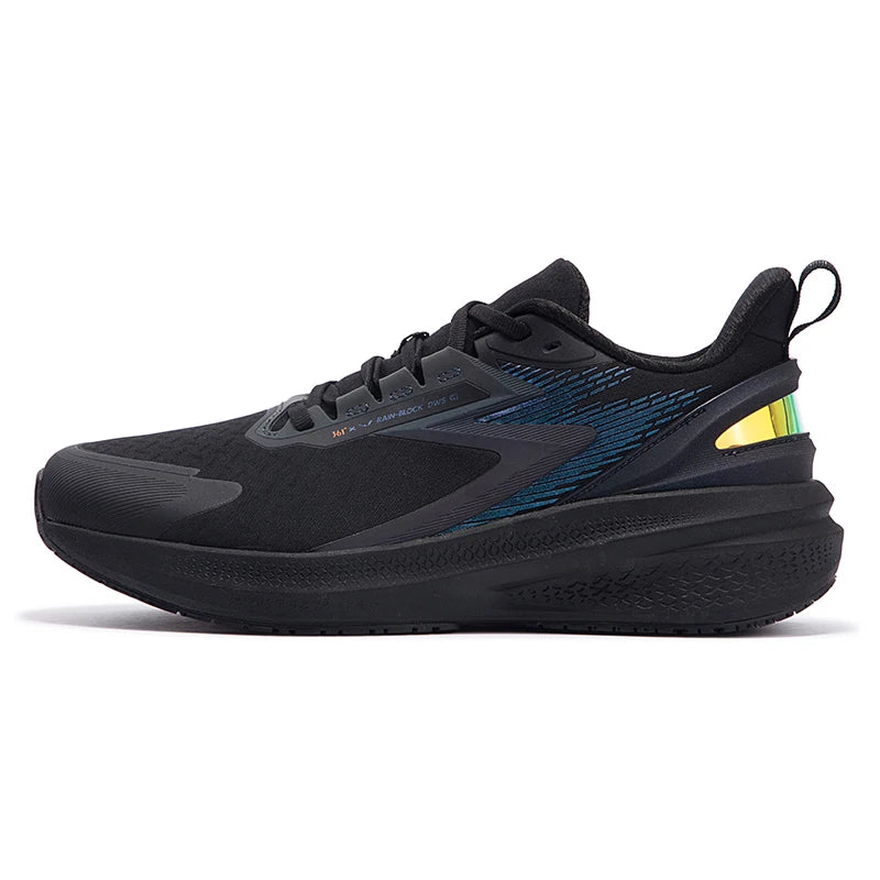361 Degrees Rainblock 7.0 Men Running Shoes Anti Splash Rainproof Technology Non-Slip Cushioning Rebound Male Sneakers 672432239