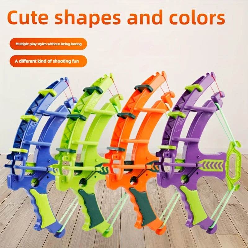 1 set of toys suitable for indoor and outdoor activities, including sports, jumping, cartoon dart board, throwing sticky balls - AIAZ