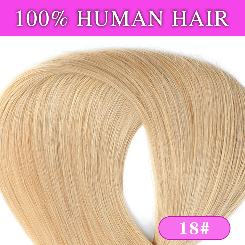 SOVO Tape in Hair Extensions 100% Remy Human Hair 20 Inch 20pcs 50G Balayage Skin Weft Tape in Extensions 12-26 inch
