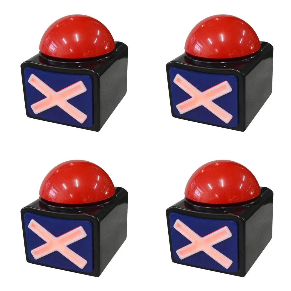 4-1PCS Educational Answer Buzzer Interactive Game Answer Buzzers for Kids' Engaging Learning Family Game Quiz Show Alarm Buzzer - AIAZ