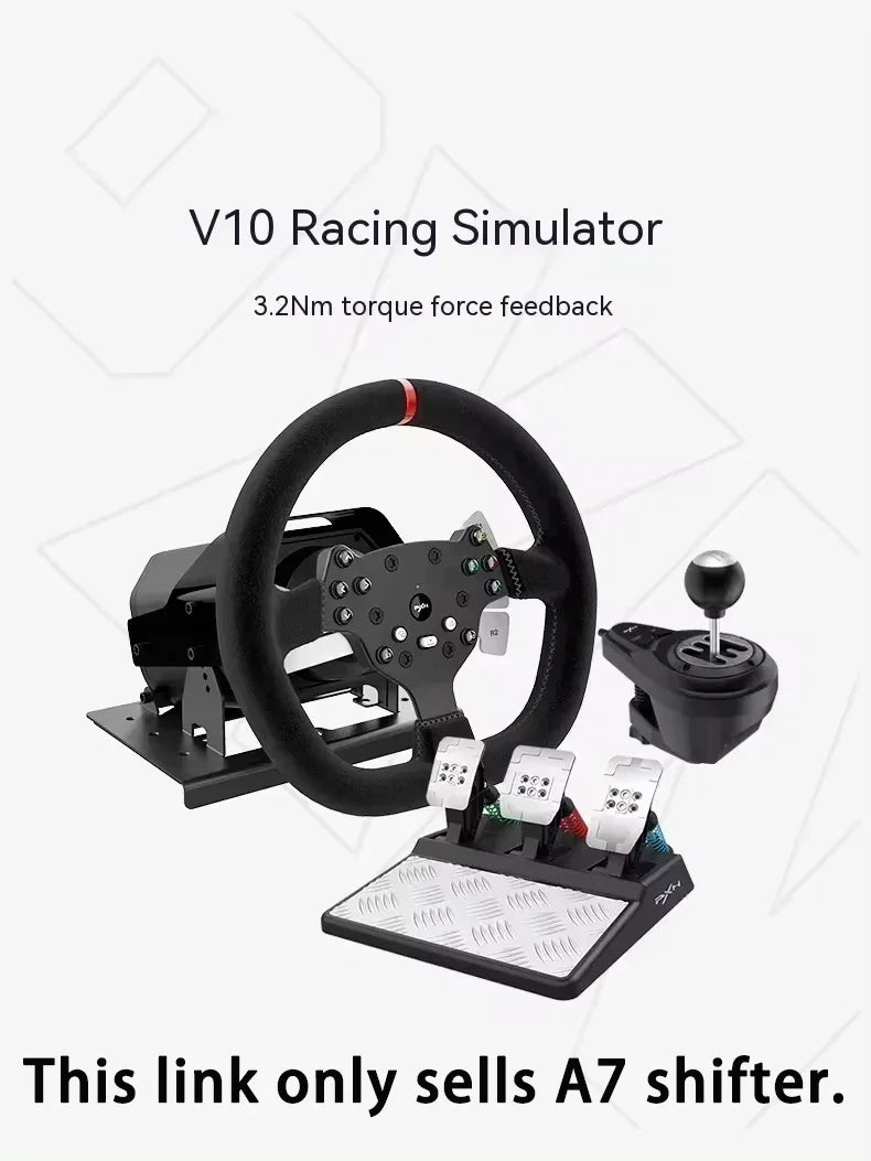 Pxn A7 Game Gear Lever For Pxn-V10 Game Steering Wheel Controller 6+1 Gear Special Custom Manual Shift Lever Of Game Simulator