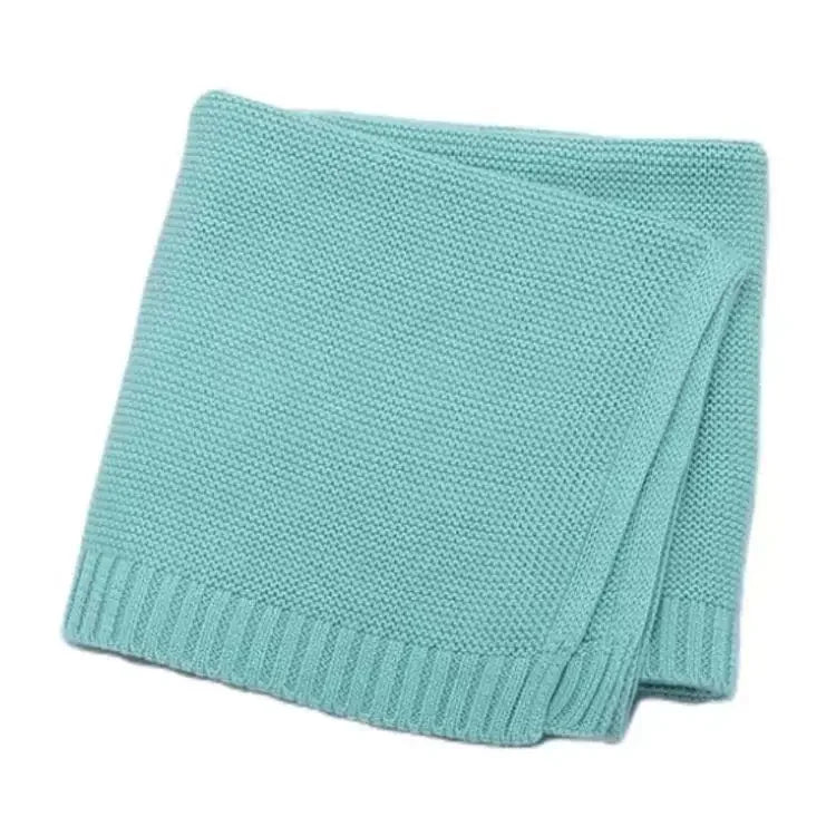 Personalized Baby Blanket Cotton Stroller Blanket Hug Quilt Knitted Cotton Birthday Gifts Bebé Bedding Swaddle Girls Boys Item