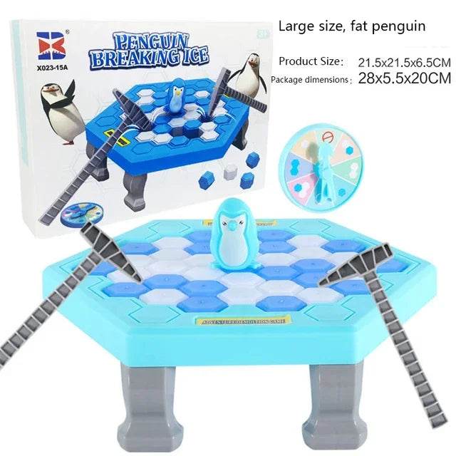 Penguin Breaking Ice Table Game Parent-child Interactive Puzzle Toys party game for kids juegos family games Birthday gift toys - AIAZ