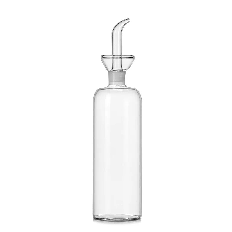 High Borosilicate Glass Oil Pot Household Leak-proof Oil Tank Seasoning Pot Household Portioning Seasoning Bottle Kitchen Tool