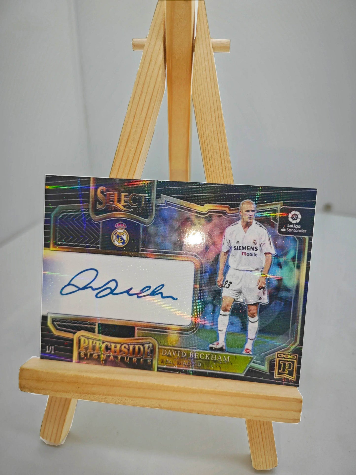 Panini collectible card laser flash DIY Messi Cristiano Ronaldo Kylian Mbappe David Beckham Card bricks Holiday gifts 1.5mmthick - AIAZ