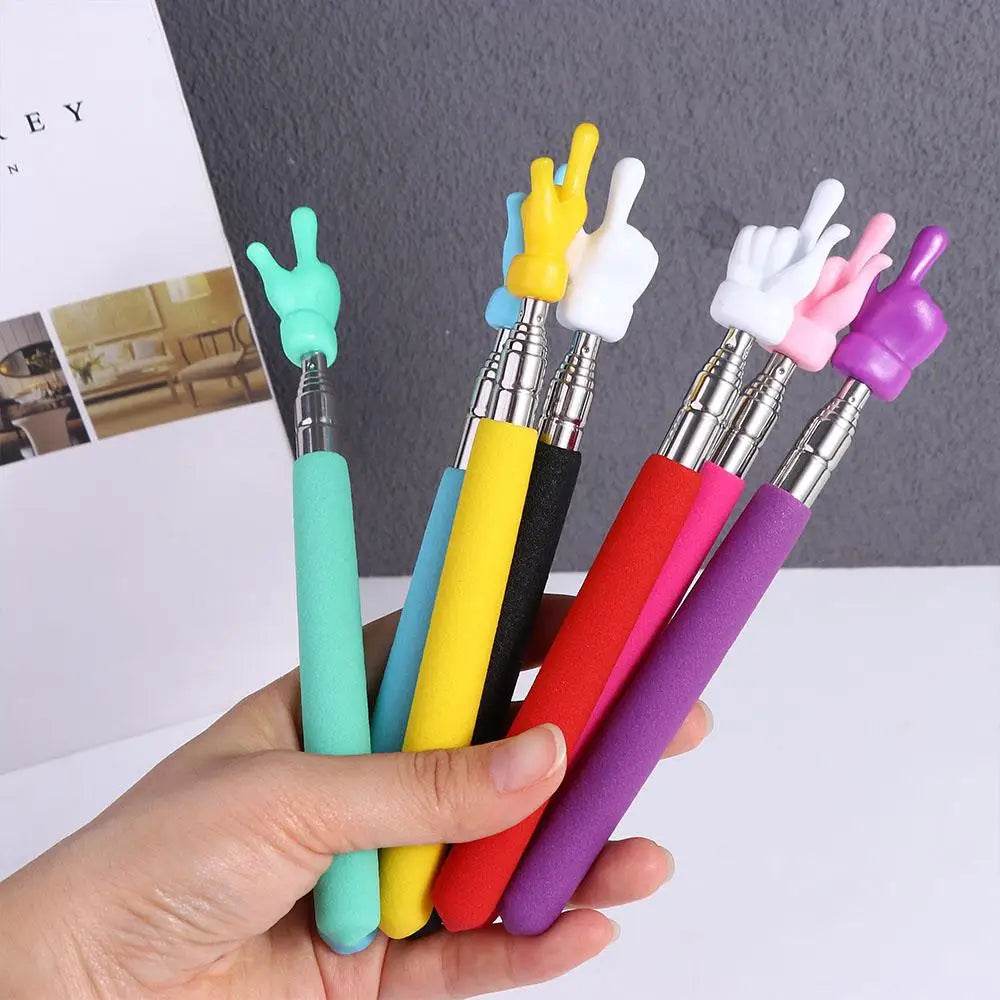Teacher Supplies Class Pointer Stick Teacher's Special Pointer Finger Reading Guide Teaching Stick Preschool Teaching Tools - AIAZ