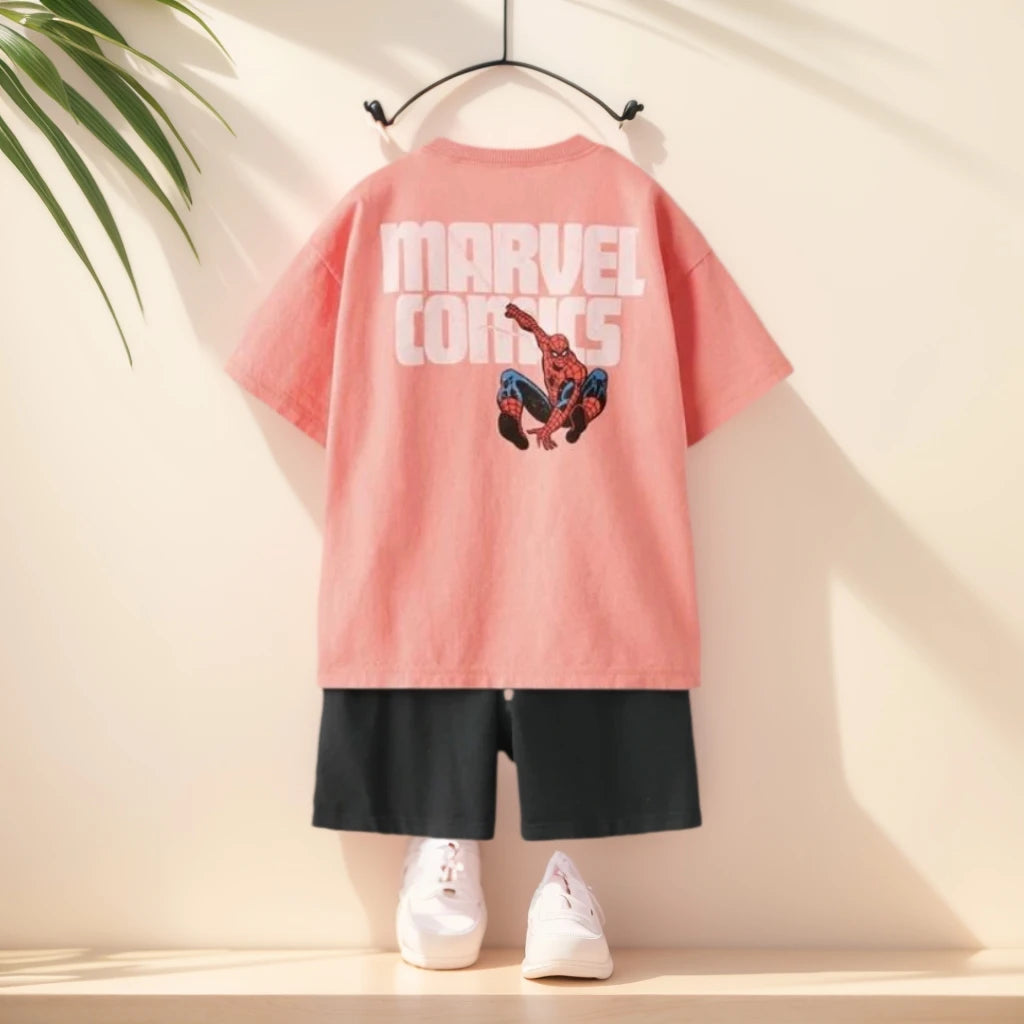 2pcs Summer Child Costume Toy Story Tshirt+shorts Set Casual Sports Clothes Trendy Short Sleeve Outfits Outer Wear For Kids Boy