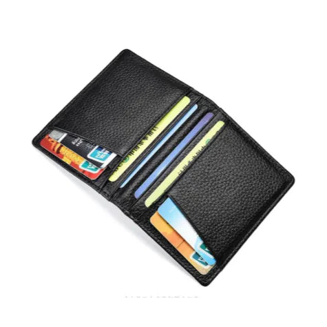 Sleek Leather Card Holder