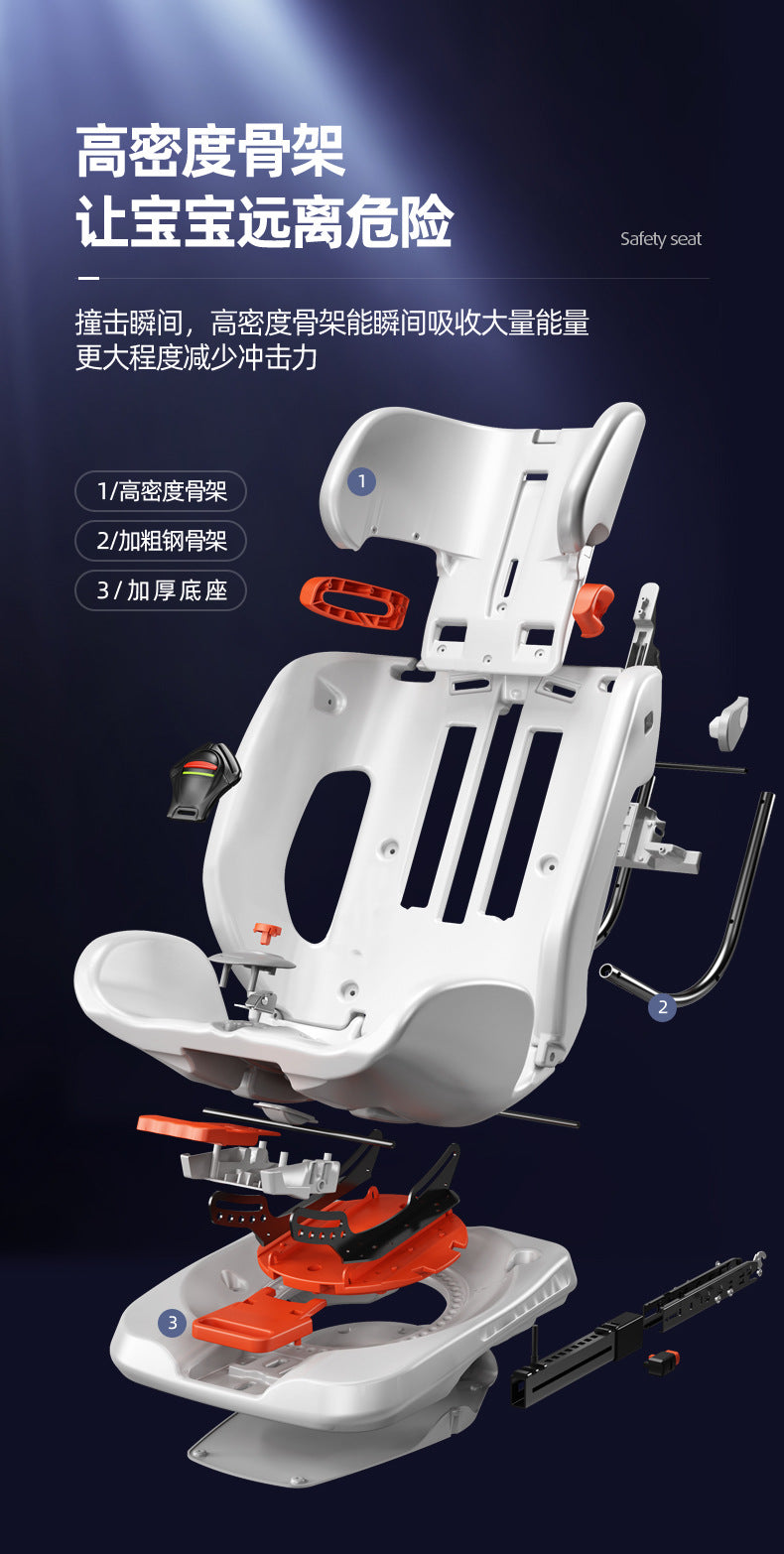 360 degree rotating child safety seat for car use easy to sit and recline chair for 0-12 year old baby and baby in car
