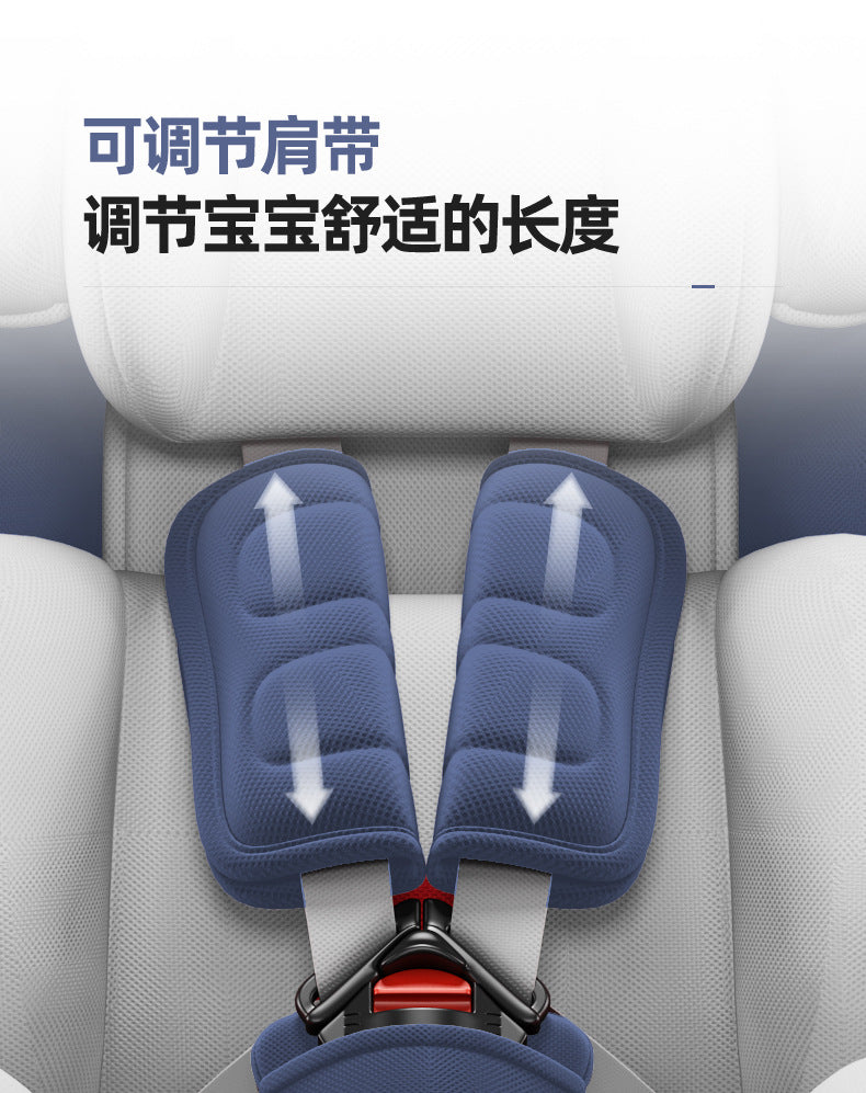 360 degree rotating child safety seat for car use easy to sit and recline chair for 0-12 year old baby and baby in car