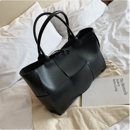 Chic All-Occasion PU Tote Bag