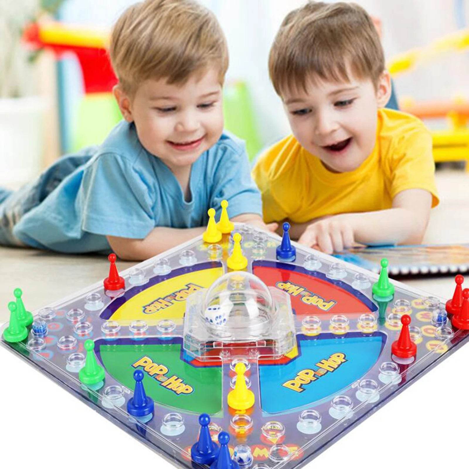 Board Games Ludo Set Party Game Parent Child Strategy Interaction with Foldable Board for Funny Family Table Game Social Games - AIAZ