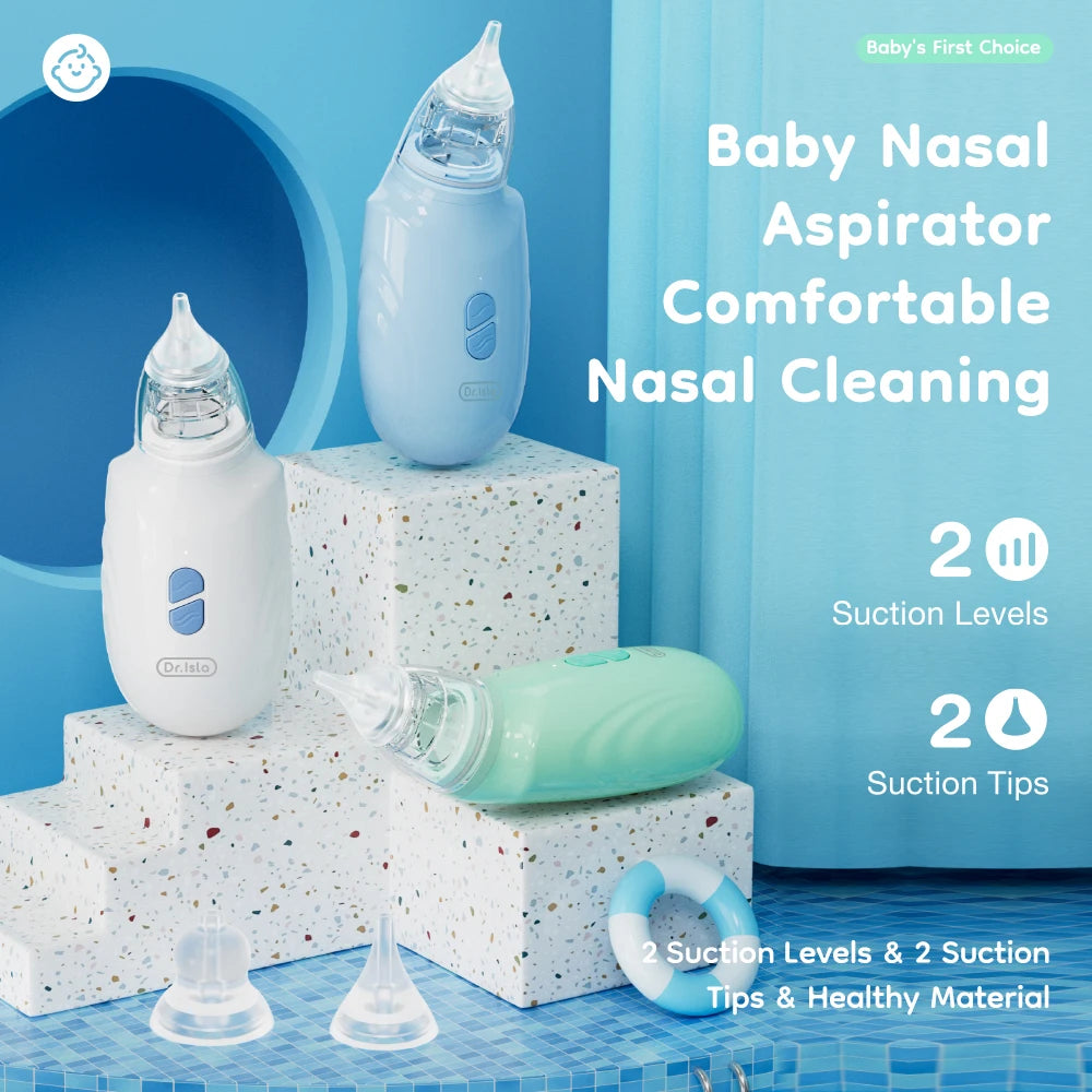 2025 Newest Safe & Smart Baby Nasal Aspirator – Gentle Mucus Relief for Newborns & Toddlers Prevent Nasal Congestion