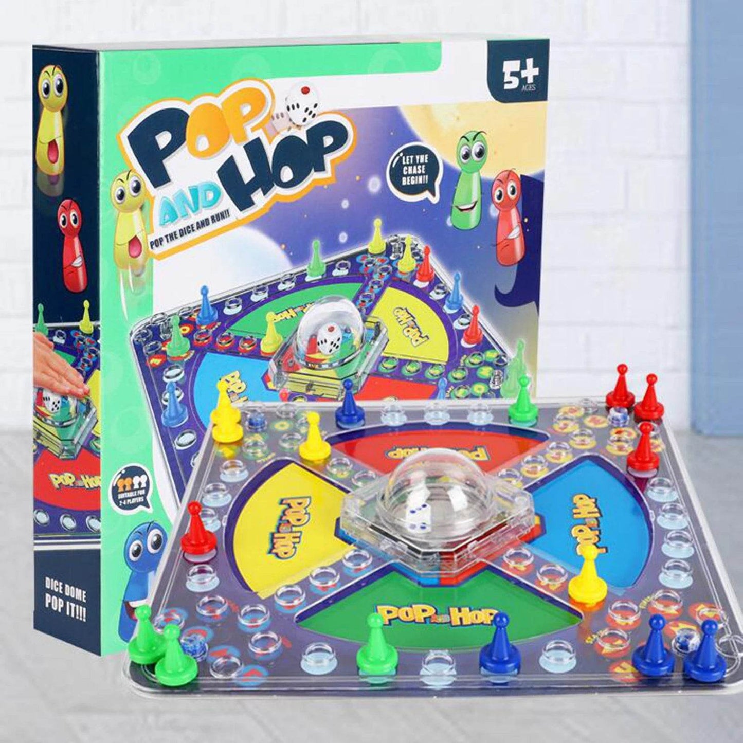 Board Games Ludo Set Party Game Parent Child Strategy Interaction with Foldable Board for Funny Family Table Game Social Games - AIAZ