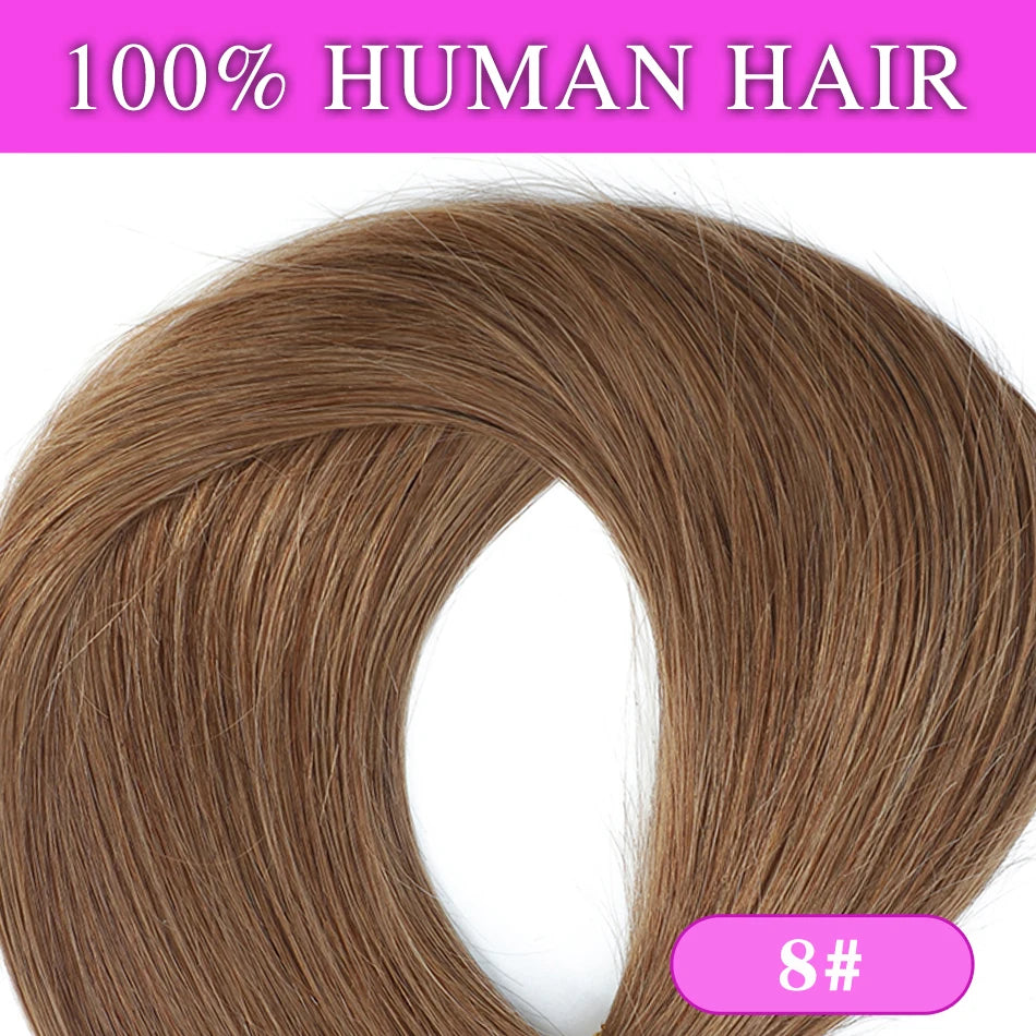 SOVO Tape in Hair Extensions 100% Remy Human Hair 20 Inch  20pcs 50G Balayage Skin Weft Tape in Extensions  12-26 inch