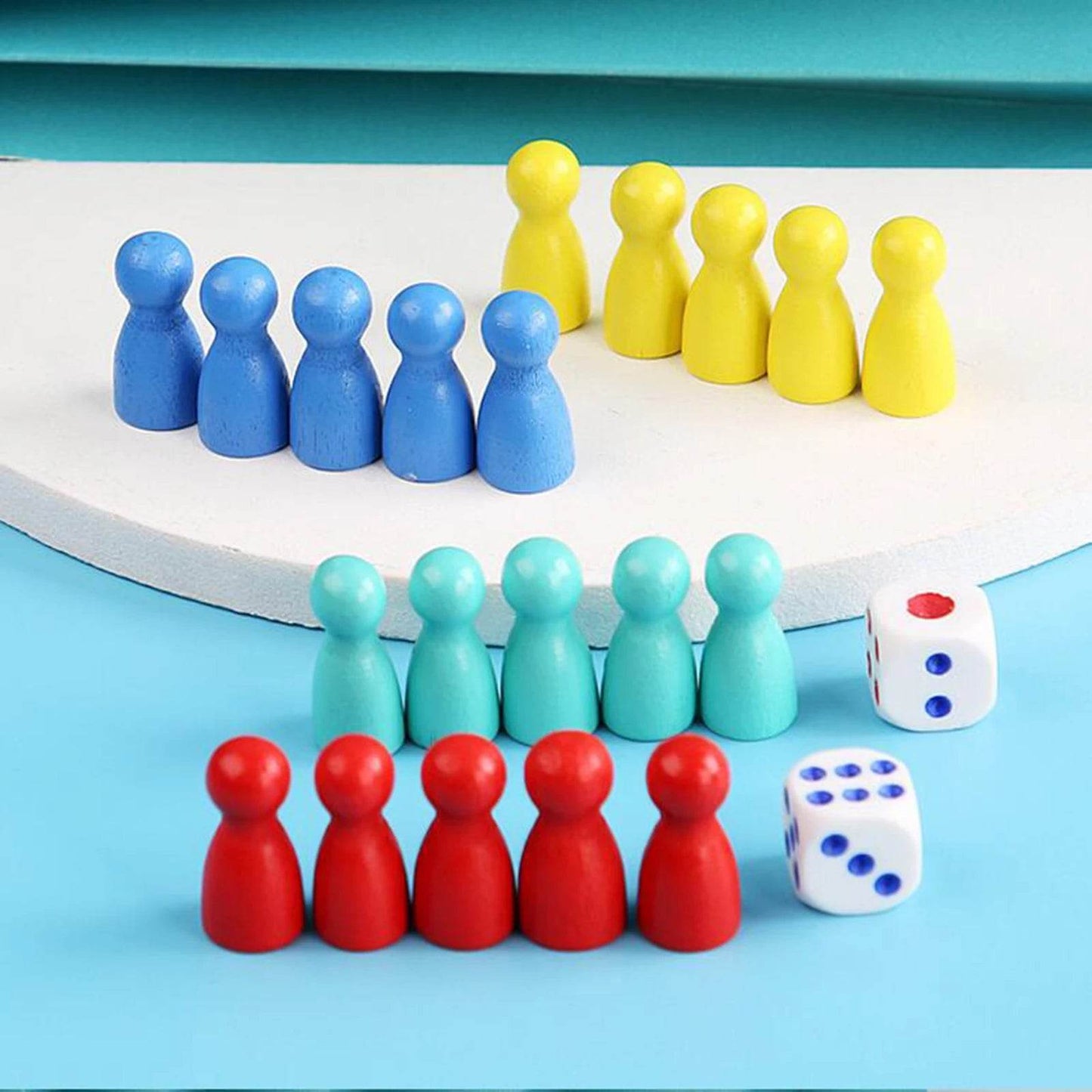 Board Games Ludo Set Party Game Parent Child Strategy Interaction with Foldable Board for Funny Family Table Game Social Games - AIAZ