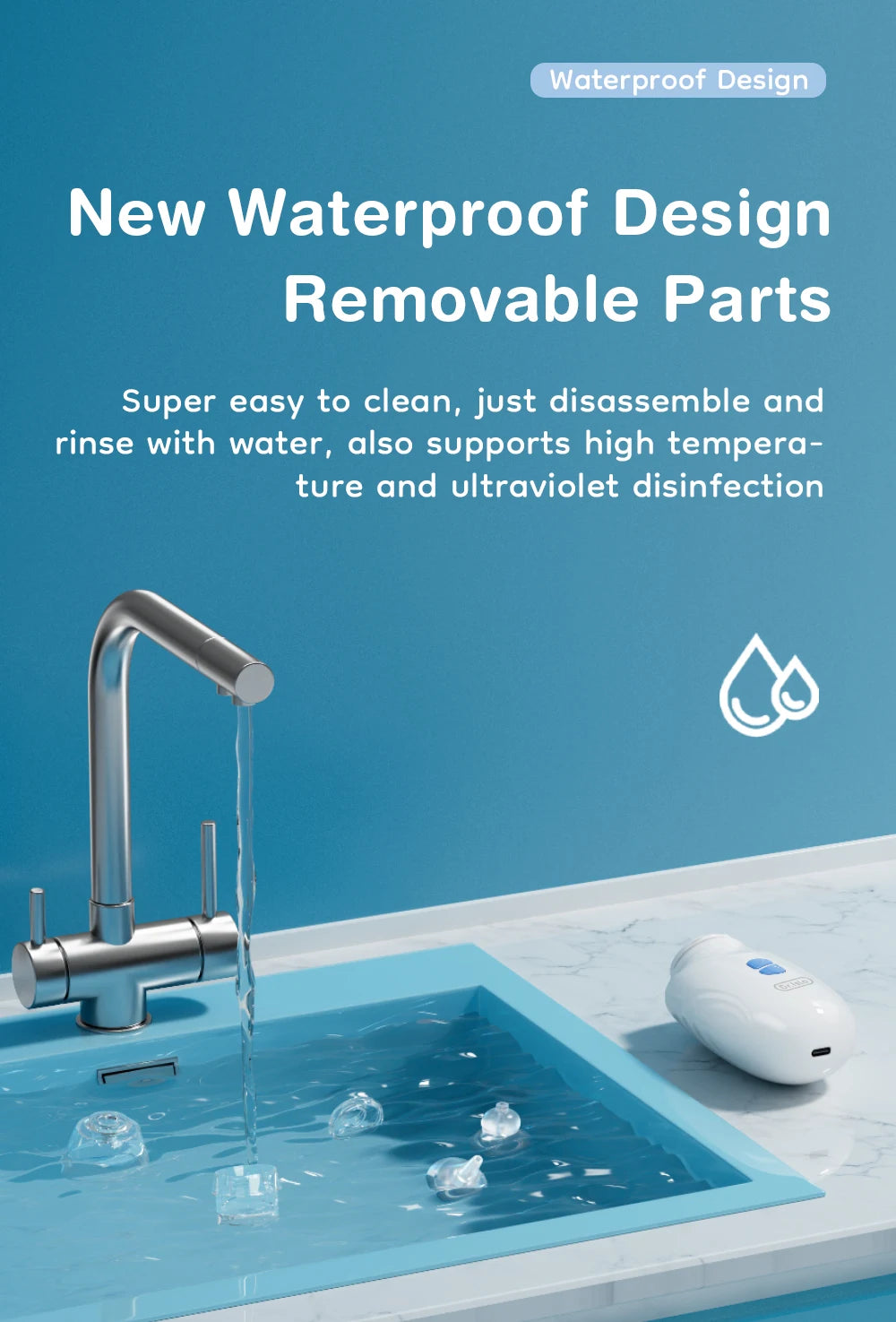 2025 Newest Safe & Smart Baby Nasal Aspirator – Gentle Mucus Relief for Newborns & Toddlers Prevent Nasal Congestion