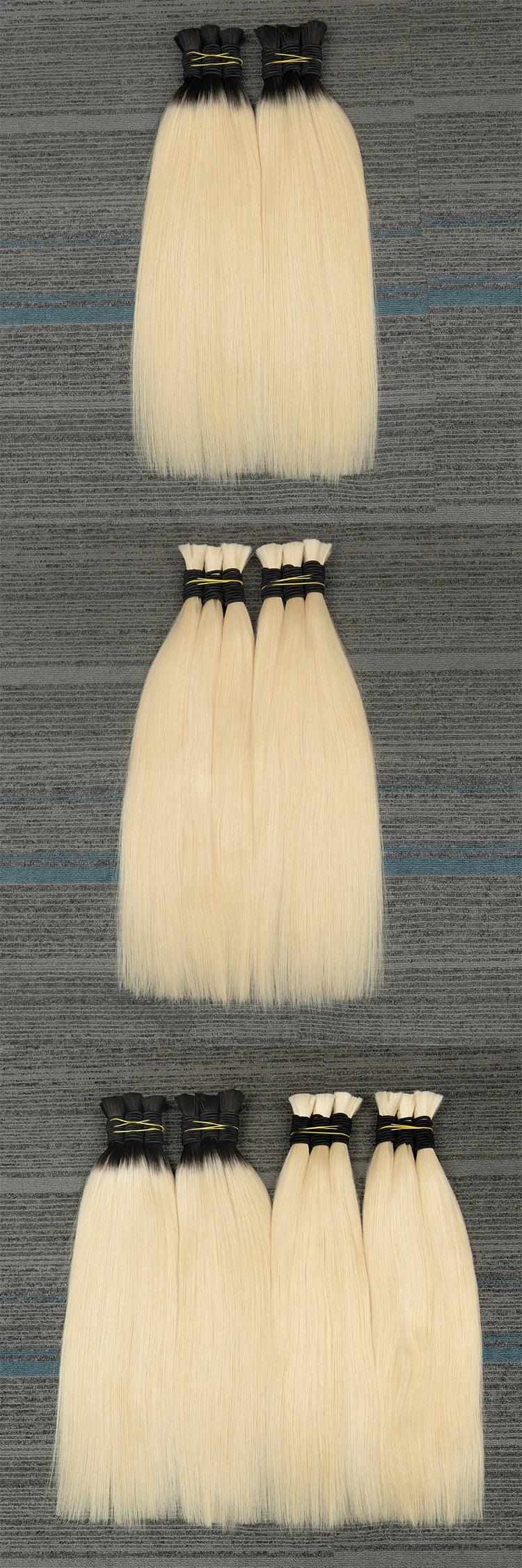 Perucas 613 Feixes De Cabelo 100 Humano Brasileiro Original Natural Para Mega Her 300 Gramas 70cm Indiano Virgens Loiros Suelto