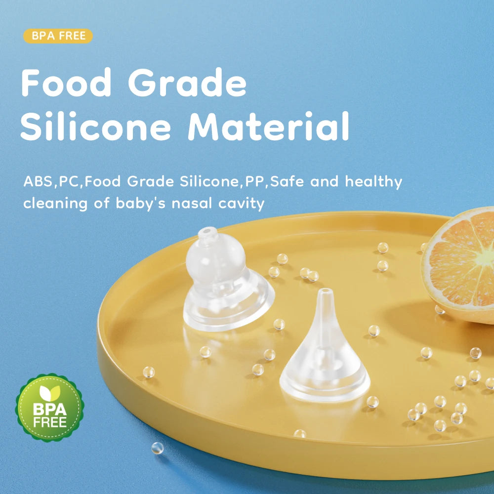 2025 Newest Safe & Smart Baby Nasal Aspirator – Gentle Mucus Relief for Newborns & Toddlers Prevent Nasal Congestion