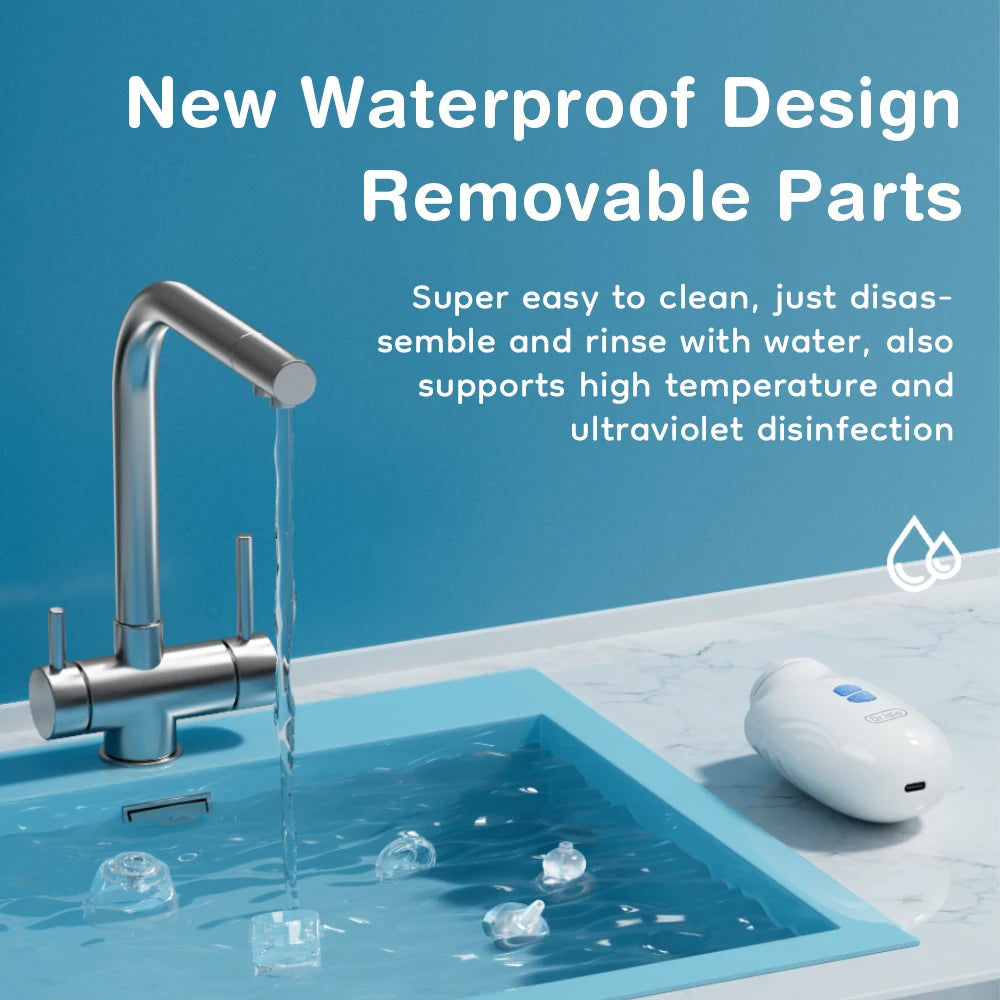 2025 Newest Safe & Smart Baby Nasal Aspirator – Gentle Mucus Relief for Newborns & Toddlers Prevent Nasal Congestion