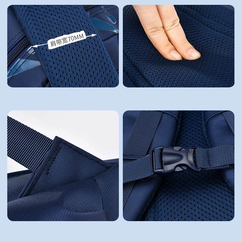 Primary School Backpacks Waterproof Children School Bags For Boys kids Travel Backpack Orthopedic School bag Mochila Infantil - AIAZ