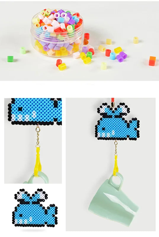 2.6mm 24/48colors Hama beads Education Iron beads 3D puzzle Beads lroning Guarantee perler Fuse beads diy toy miçangas