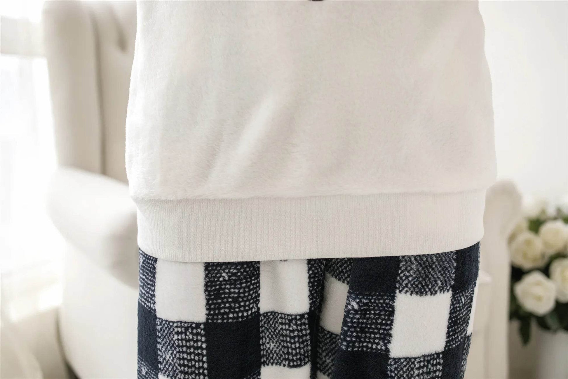 Women Pajamas Autumn Winter Flannel Warm Woman Sleepwear Korean cute Cartoon Pajama Set Fashion Pijama Mujer Home Cloth Pyjamas - AIAZ