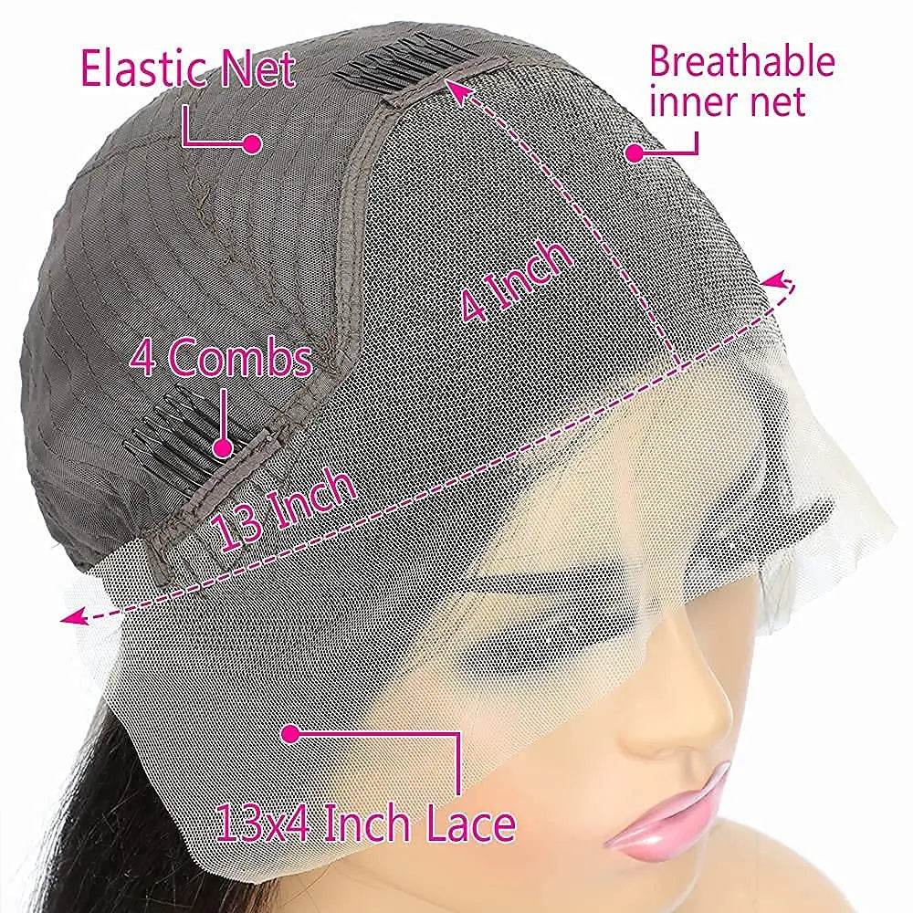 Silk Base Wig Strawberry Blone Highlight Wigs Short Curly Lace Front Wigs Human Hair Pre Pluncked With Baby Hair for Black Women - AIAZ