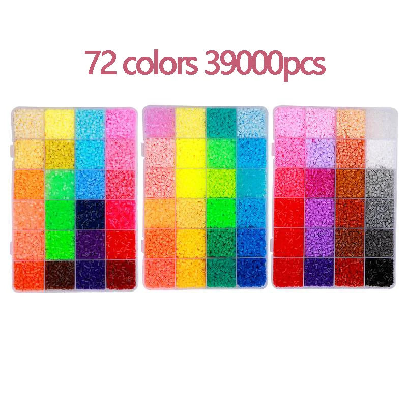 2.6mm 24/48colors Hama beads Education Iron beads 3D puzzle Beads lroning Guarantee perler Fuse beads diy toy miçangas