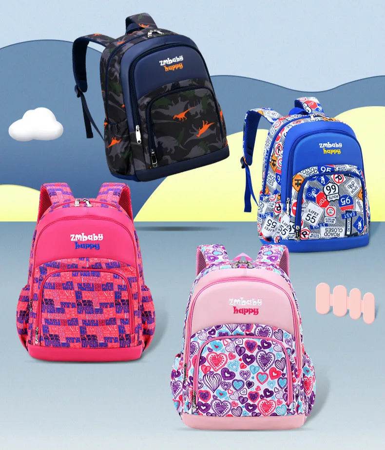 Waterproof Children School bags Boys Girls Primary School Backpack Kids Orthopedic School Backpack Schoolbags Mochila Infantil - AIAZ