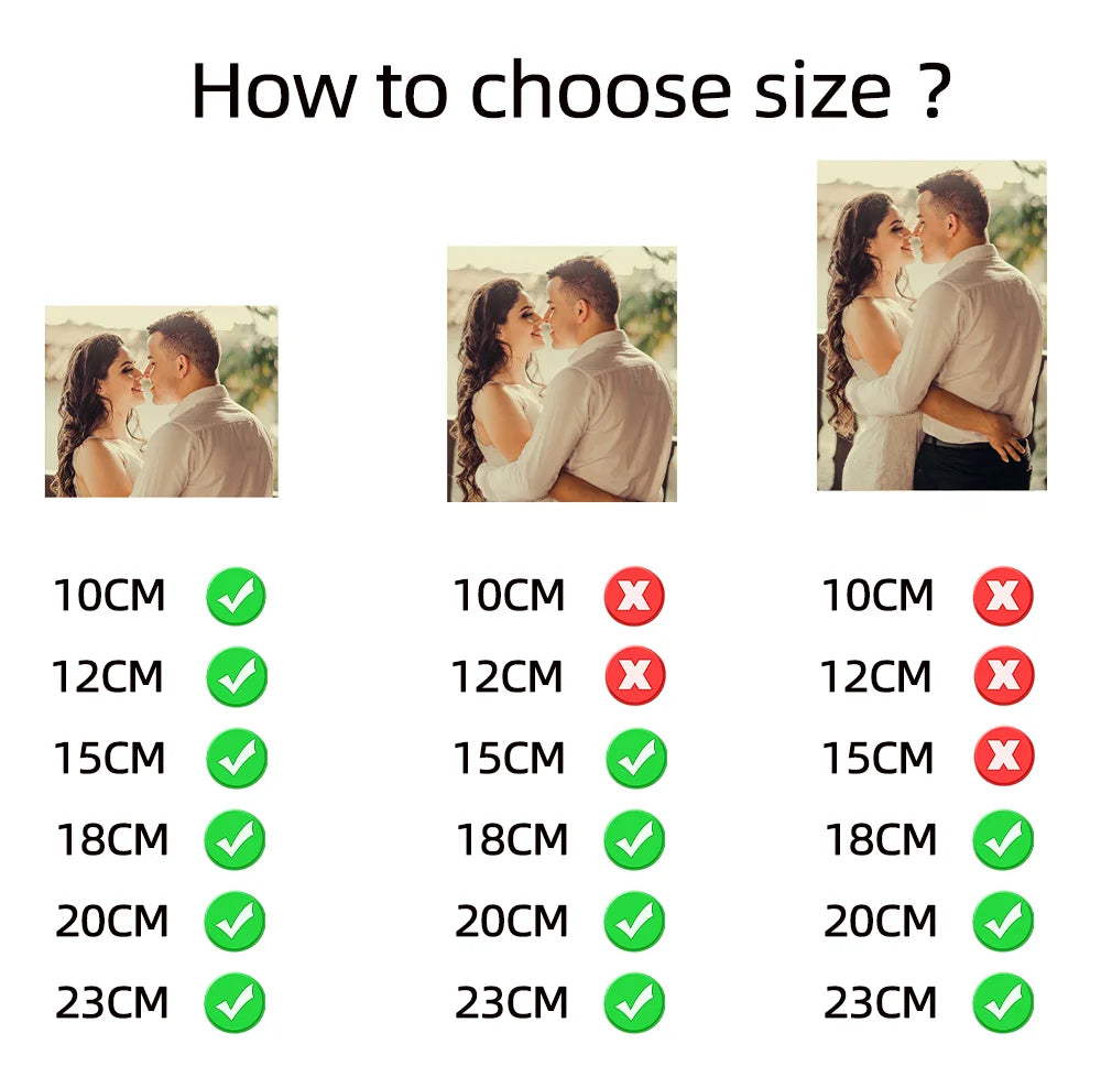 Customized 3D Printing Moon Lamp Personalized Photo Text Night Light USB Rechargeable Gift for Birthday Mother's Valentine Day