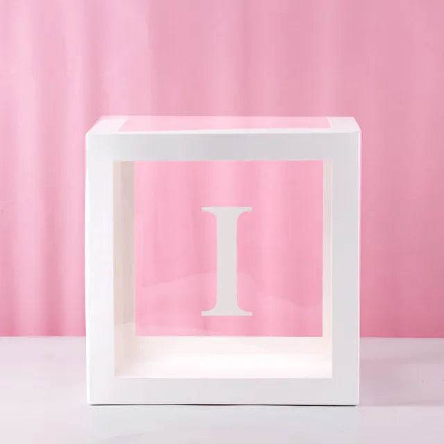 First Birthday Balloon Boxes For Party Decorations 1st Birthday Balloon Garland Decor with ONE Letter Boy Girl Baby Shower Decor - AIAZ