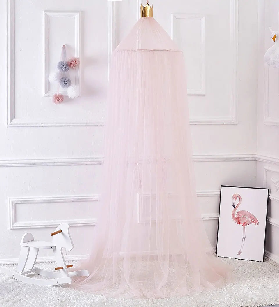 Baby Canopy Mosquito Net for Bed Baby Bed Mosquito Net Canopy Tulle Curtains Hanging Crib Mosquito Net Children's Room Decor