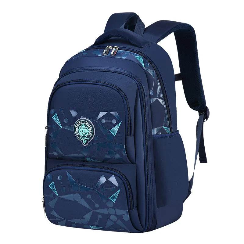 Primary School Backpacks Waterproof Children School Bags For Boys kids Travel Backpack Orthopedic School bag Mochila Infantil - AIAZ