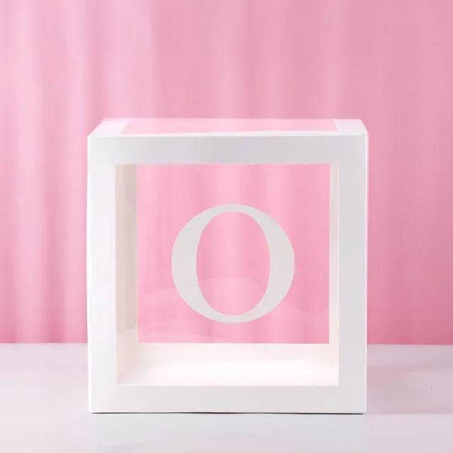 First Birthday Balloon Boxes For Party Decorations 1st Birthday Balloon Garland Decor with ONE Letter Boy Girl Baby Shower Decor - AIAZ