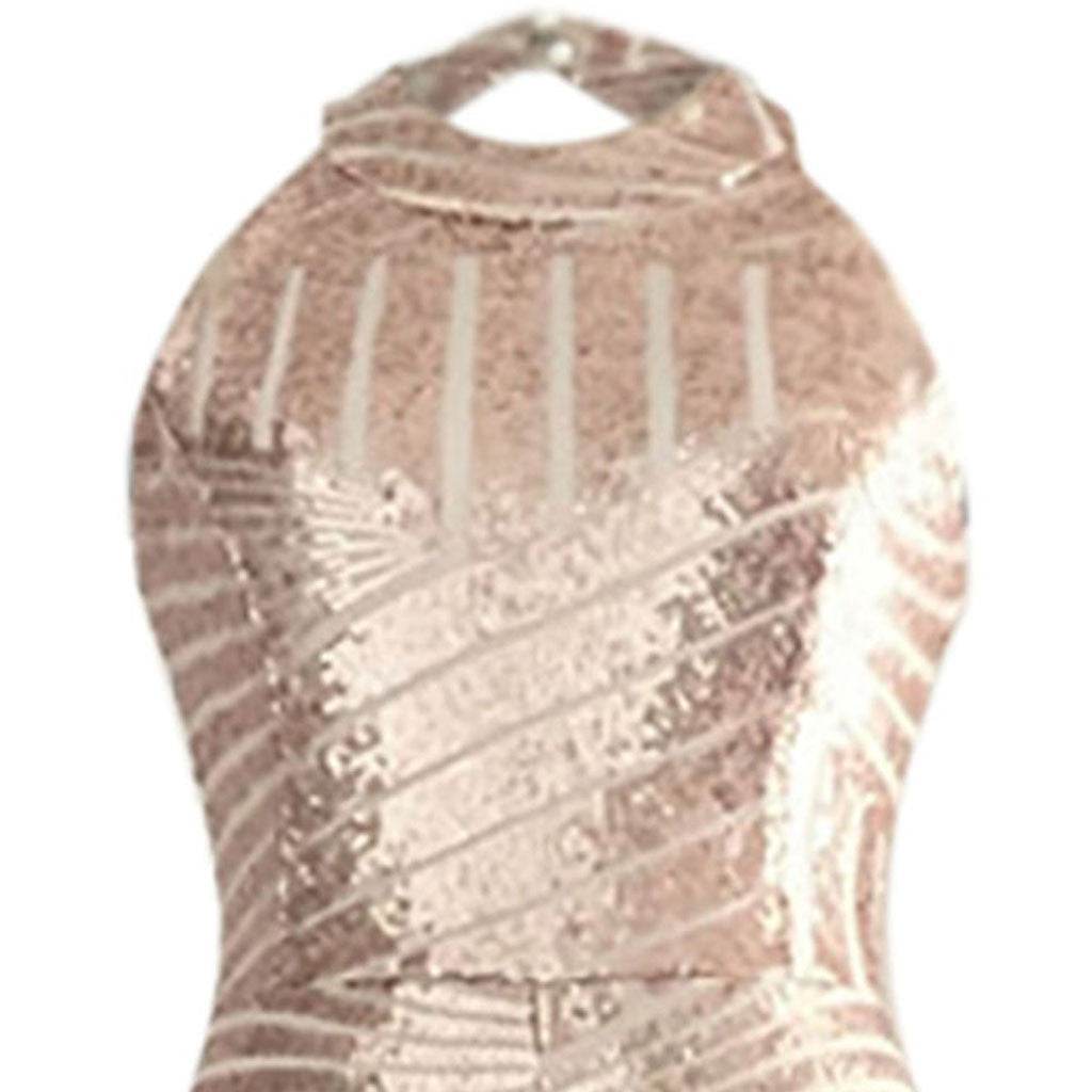 Sequin Off Shoulder Women Jumpsuit O-neck Sleeveless Casual Jumpsuits Rompers Sexy Clubwear Party Playsuits Combinaison Femme - AIAZ