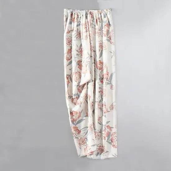 Pajamas Set Women Sleepwear Casual Satin Robe Suit Nightwear Lounge Wear V-neck Soft Pyjamas Kimono Bathrobe Gown Lingerie - AIAZ