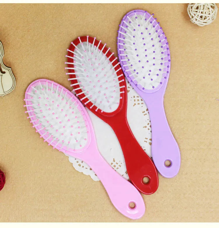 Princess Minnie Frozen Comb Cartoon Cute Beauty fashion toys Curly Hair Brush Combs Anti-static Brush Comb Disney