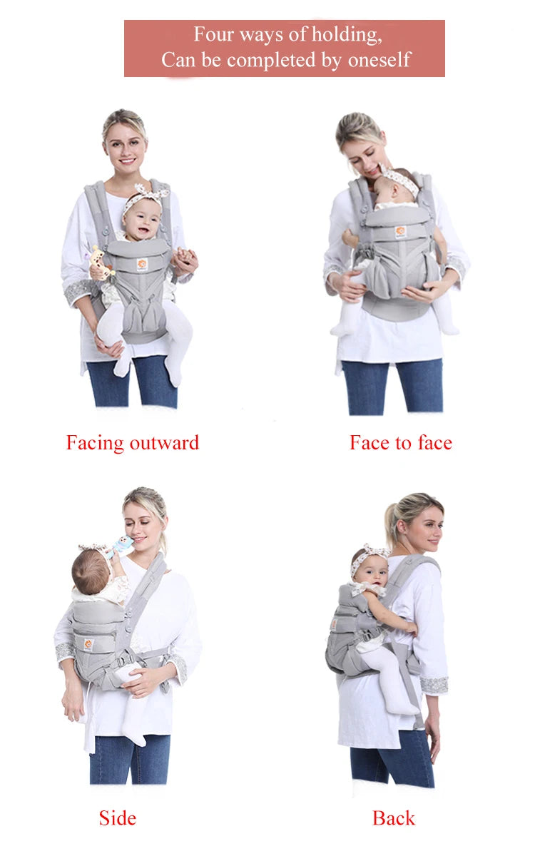 Breeze Omni Baby Carrier Multifunction Breathable Infant Carrier Backpack Kid Carriage Toddler baby Sling Wrap Suspenders 360