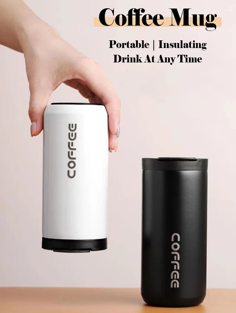 Xiaomi 400ml/500ml Double Stainless Steel 304 Coffee Mug Leak-Proof Thermos Bottle Mug Travel Thermal Cup Portable Youpin Gifts