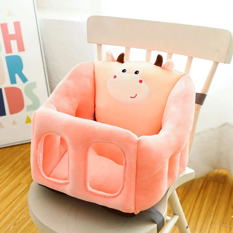 Portable Baby Learning To Sit Chair Sofa Multi-function Cartoon Kids Dining Seat Only Cover NO Filling For Toddler ChildrenLB654