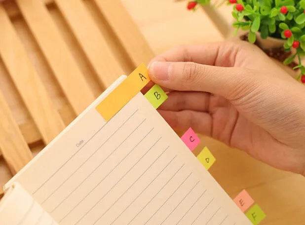1pcs/lot Office School supplies Rainbow diary sticker bookmarker note Folding memo pad cute Planner Stickers Sticky Notes - AIAZ